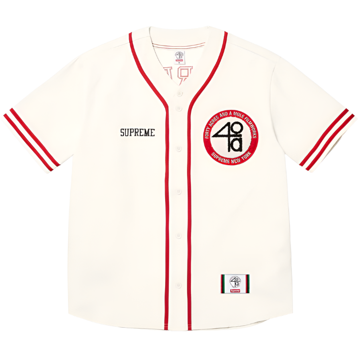 Supreme/40 Acres Twill Baseball Jersey